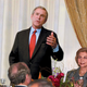 An effervescent Bush delights friends with tales of the poet Virgil.